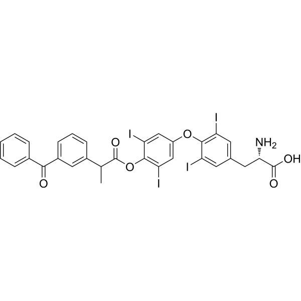 Ketoprofen L-thyroxine ester